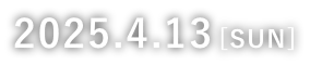2025.4.13[SUN]